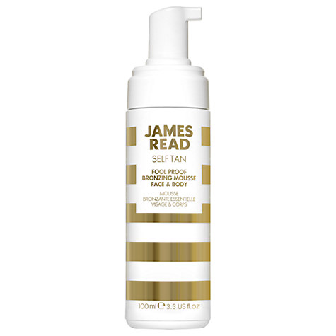 James Read Fool-Proof Bronzing Mousse Face & Body  i gruppen Eko & vegan / Vegansk hudvård hos Hudotekets Webshop (40071750)