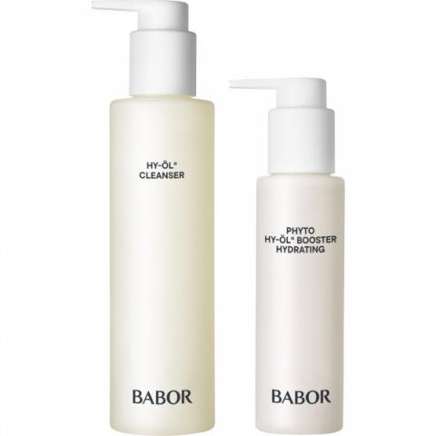 Babor HY-ÖL & Phyto HY-ÖL Booster Hydrating Set i gruppen Ansikte / Rengöringsritualen / Ansiktsrengöring / Ansiktsrengöring för normal hud hos Hudotekets Webshop (401106)