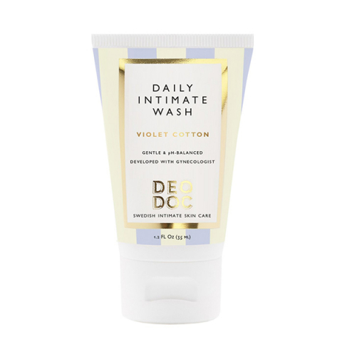 DeoDoc Daily Intimate Wash Violet Cotton 35 ml i gruppen Intimprodukter  hos Hudotekets Webshop (40234)