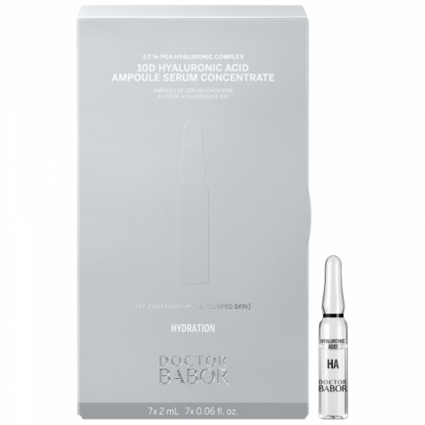 Doctor Babor 10D Hyaluronic Acid Ampoule Serum Concentrate | Ansiktsvård - Ansiktsserum - Serum och olja för torr hud | Apoteka