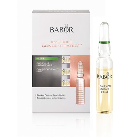 Babor Ampoule Concentrates Purifying Active Fluid i gruppen Ansikte / Serum & olja / Fet hud hos Hudotekets Webshop (407503)