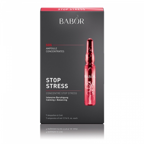 Babor Ampoule Concentrates Stop Stress Fluid i gruppen Ansikte / Ampuller & Kurer / Känslig hud hos Hudotekets Webshop (408521)