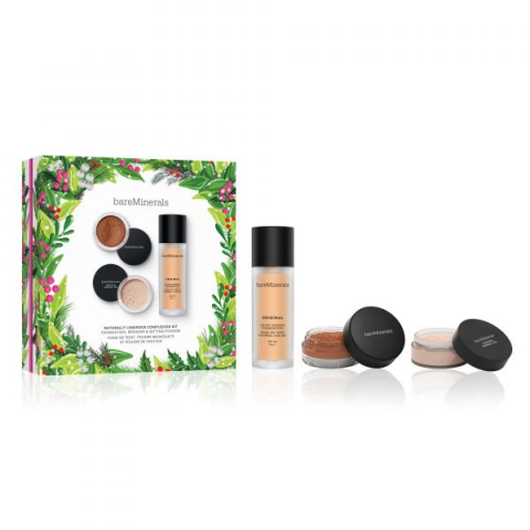 bareMinerals Naturally Luminous Complexion Kit Medium Beige i gruppen Makeup / Bas / Foundation hos Hudotekets Webshop (41701604101)