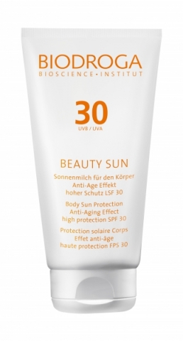 Biodroga Beauty Sun Anti-Age Body Sun Milk SPF 30 i gruppen Kropp / Senast inkommet hos Hudotekets Webshop (43582)