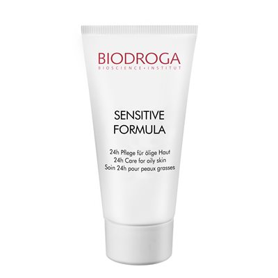 Biodroga Sensitive 24-Hour Care Oily Skin i gruppen Ansikte / Ansiktskräm / 24-h kräm / 24 h-kräm för känslig hud hos Hudotekets Webshop (43663)