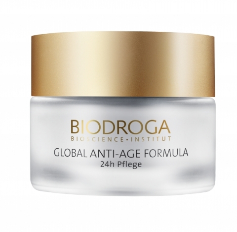 Biodroga Global Anti-Age Formula 24h Care i gruppen Ansikte / Ansiktskräm / 24-h kräm / 24h-kräm för mogen hud hos Hudotekets Webshop (43784)