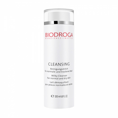 Biodroga Cleansing Milky Cleanser Normal & Dry Skin i gruppen Ansikte / Rengöringsritualen / Ansiktsrengöring /  hos Hudotekets Webshop (43887)