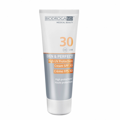 Biodroga MD Even & Perfect High UV-Protection Cream SPF 30 i gruppen Eko & vegan / Vegansk hudvård hos Hudotekets Webshop (44129)