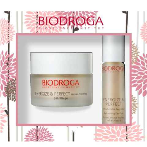 Biodroga Energize & Perfect Skin Care Duo i gruppen Ansikte / Kit & Paket hos Hudotekets Webshop (45227)