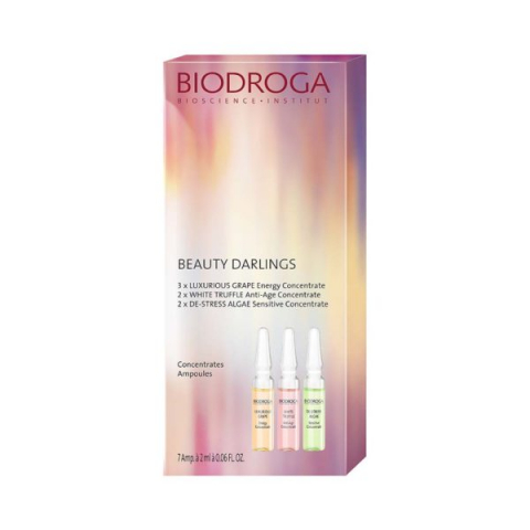 Biodroga Beauty Darlings Ampoule Summer Mix i gruppen Ansikte / Ampuller & Kurer / Mogen hud hos Hudotekets Webshop (45715)