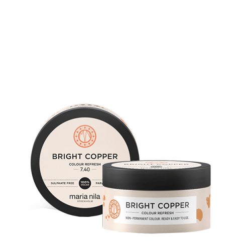 Maria Nila Colour Refresh Bright Copper 100ml i gruppen Hår / Balsam  / Balsam med färgpigment hos Hudotekets Webshop (4704)