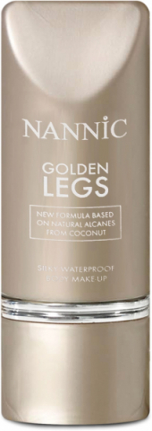 Nannic Golden Legs Natural Beige i gruppen Kropp / Specialvård / Ytliga blodkärl hos Hudotekets Webshop (4760)