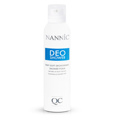 Nannic QC Deo Shower i gruppen Kropp / Deodorant & antiperspirant hos Hudotekets Webshop (4801)