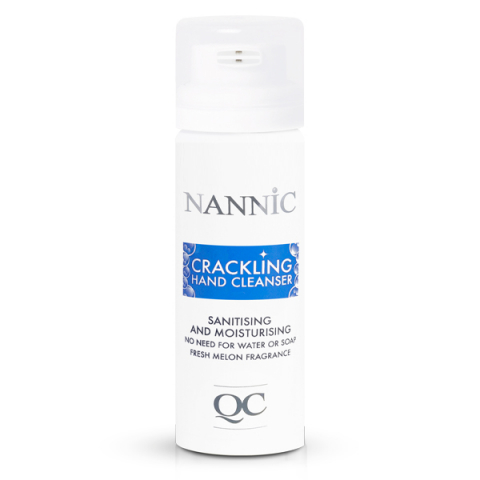 Nannic QC Crackling Gel Hand Wash Desinfection i gruppen Kropp / Händer & fötter / Handtvål & handdesinfektion hos Hudotekets Webshop (4820)