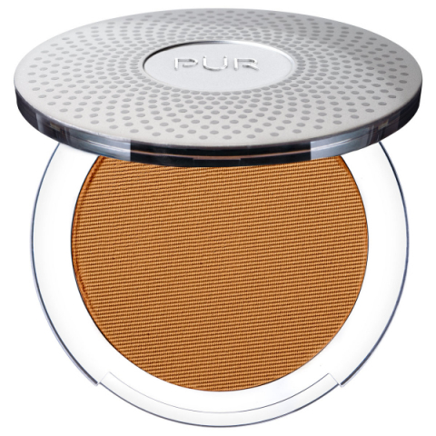 PÜR 4 in 1 Pressed Mineral Makeup Golden Dark i gruppen Makeup / Bas / Foundation hos Hudotekets Webshop (5002)