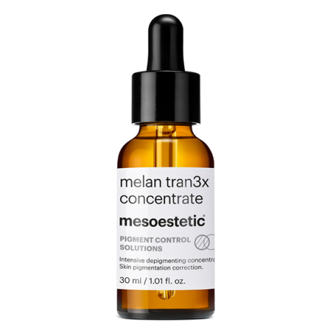 Mesoestetic Melan Tran3x Intensive Depigmenting Concentrate i gruppen Ansikte / Serum & olja / Kombinerad hud hos Hudotekets Webshop (510016)