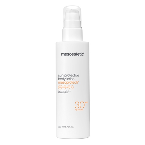 Mesoestetic Mesoprotech Sun Protective Body Lotion 30+ i gruppen Sol / Solkräm hos Hudotekets Webshop (510114)