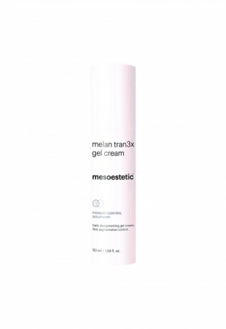 Mesoestetic Melan Tran3x Gel Cream i gruppen Ansikte / Ansiktskräm / 24-h kräm hos Hudotekets Webshop (510117)