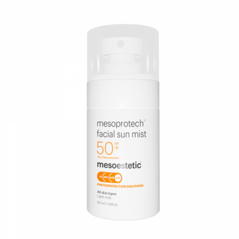 Mesoestetic Mesoprotech Antiaging Facial Sun Mist 50+ i gruppen Sol / Solkräm hos Hudotekets Webshop (510118)