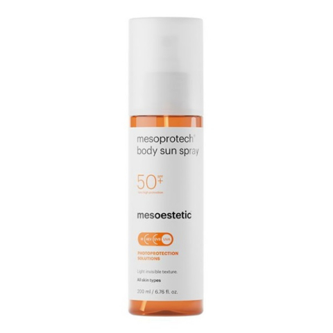Mesoestetic Mesoprotech Body Sun Spray 50+ i gruppen Sol / Solkräm hos Hudotekets Webshop (510119)