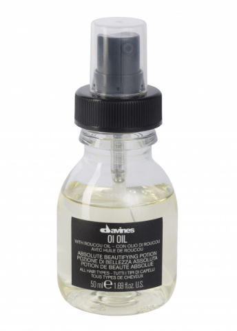 Davines Essential OI Oil Absolute Beautifying Potion 50 ml i gruppen Hår / Hårtreatments / Hårolja  hos Hudotekets Webshop (51060)