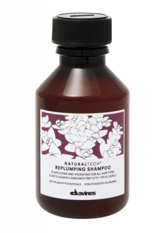 Davines NaturalTech Replumping Shampoo Travelsize i gruppen Eko & vegan / Vegansk hårvård hos Hudotekets Webshop (51126)