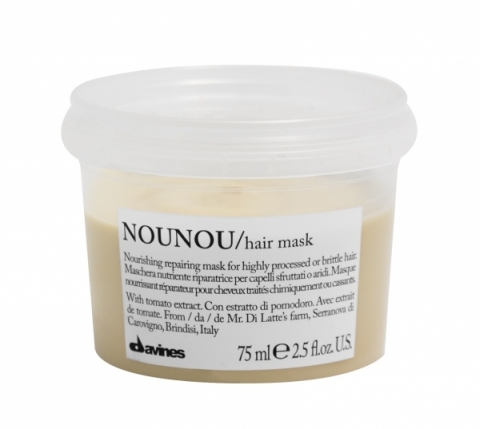 Davines Essential Haircare NouNou Hair Mask Travel Size i gruppen Hår / Hårinpackning / Inpackning hos Hudotekets Webshop (51878)