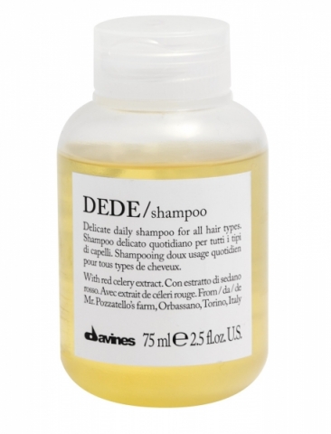 Davines Essential Haircare DeDe Shampoo Travel size | Hårvård - Schampo - Lockigt & Frissigt hår | Apoteka