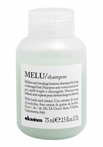 Davines Essential Haircare MELU Mellow Anti-Breakage Lustrous Shampoo Travel Size i gruppen Hår / Schampo / Specialshampoo hos Hudotekets Webshop (51888)