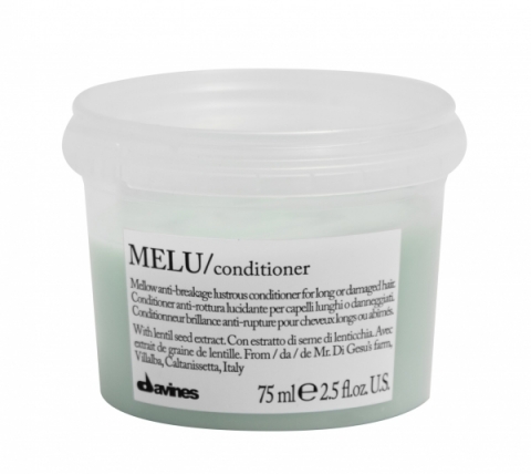 Davines Essential Haircare MELU Mellow Anti-Breakage Lustrous Conditioner Travel Size i gruppen Hår / Balsam  / Balsam hos Hudotekets Webshop (51889)