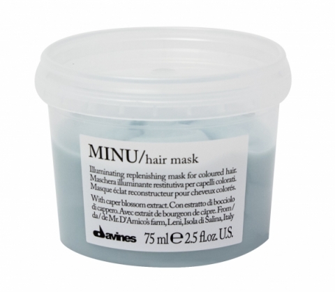 Davines Essential Haircare Minu Hair Mask Travel Size i gruppen Hår / Hårinpackning / Inpackning hos Hudotekets Webshop (51893)