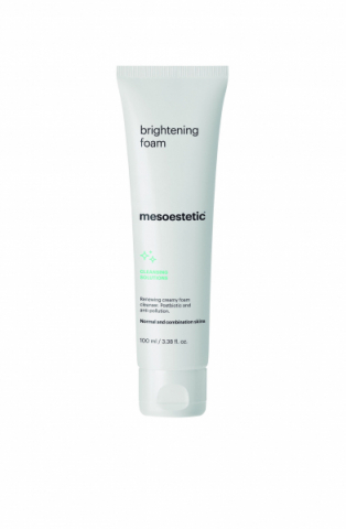 Mesoestetic Brightening Foam i gruppen Ansikte / Rengöringsritualen / Ansiktsrengöring / Kombinerad hud hos Hudotekets Webshop (533004)