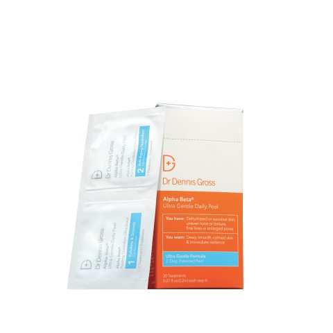 Dr Dennis Gross Skincare Alpha Beta Face Peel Ultra Gentle Servetter i gruppen Ansikte / Ansiktspeeling / Peel pads hos Hudotekets Webshop (534410)