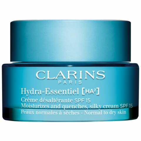 Clarins Hydra-Essentiel SPF 15 Moisturizes and Quenches Silky Cream | Ansiktsvård - Ansiktskräm - Dagkräm med SPF | Apoteka