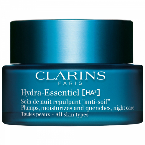 Clarins Hydra-Essentiel Plumps Moisturizes and Quenches Night Care i gruppen Ansikte / Ansiktskräm / Nattkräm hos Hudotekets Webshop (54596)