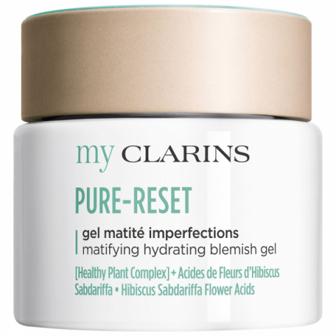 Clarins MyClarins Pure-Reset Matifying Hydrating Blemish Gel    i gruppen Ansikte / Ansiktskräm / Dagkräm / Fet hud hos Hudotekets Webshop (56339)