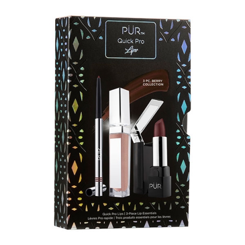 Pür Quick Pro Lips Kit Berry i gruppen Makeup / Kit & Paletter hos Hudotekets Webshop (57973)