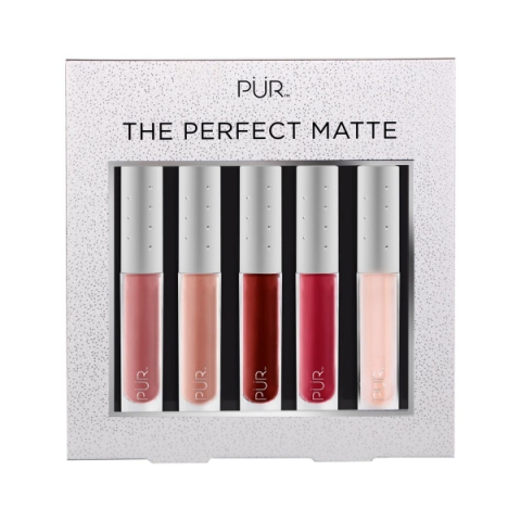 PÜR Perfect Matte Liquid Lipstick Kit i gruppen Makeup / Makeuppaletter hos Hudotekets Webshop (57981)
