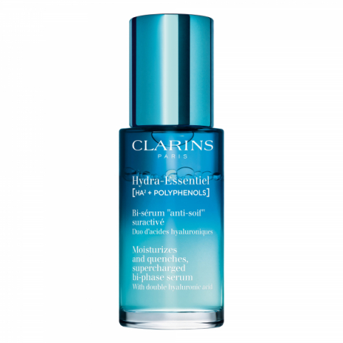 Clarins Hydra-Essentiel Supercharged bi-phase Serum i gruppen Ansikte / Serum & olja hos Hudotekets Webshop (58408)