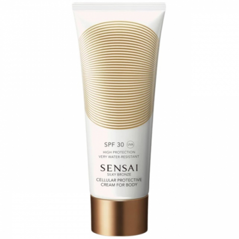 Sensai Silky Bronze Protective Cream Body SPF 30 i gruppen Sol / Solkräm hos Hudotekets Webshop (58607)