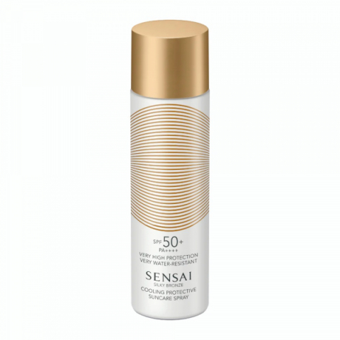 Sensai Silky Bronze Cooling Protective Suncare Spray SPF 50 i gruppen Sol / Solkräm hos Hudotekets Webshop (58609)