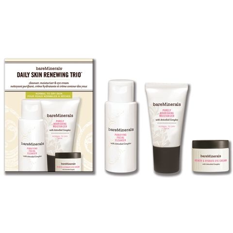 bareMinerals Skincare Try Me Kit Normal to Dry Skin i gruppen Ansikte / Ansiktskräm / 24-h kräm / 24h-kräm för torr hud hos Hudotekets Webshop (59129)