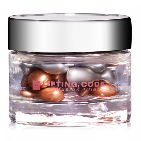 Bioline Lifting Code Peptide Pearls | Ansiktsvård - Ampuller & Kurer - Mogen hud | Apoteka