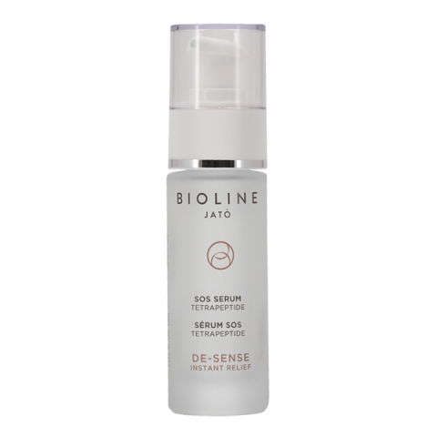 Bioline DE-SENSE Instant Relief SOS  Serum Tetrapeptide  i gruppen Ansikte / Serum & olja / Känslig hud hos Hudotekets Webshop (6106)