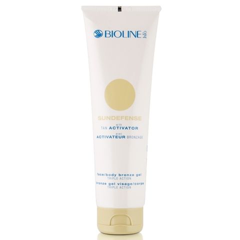 Bioline Sundefense Tan Activator Face/Body Bronze Gel i gruppen Sol / Pre Sun hos Hudotekets Webshop (6166SD)