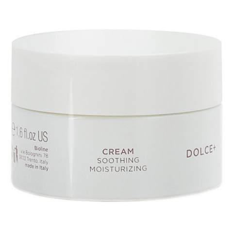 Bioline Dolce+ Soothing Moisturizing Cream i gruppen Ansikte / Ansiktskräm / 24-h kräm / 24 h-kräm för känslig hud hos Hudotekets Webshop (6279)