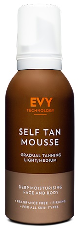 Evy Technology Self Tan Face and Body Mousse Light/Medium i gruppen Brun utan sol hos Hudotekets Webshop (6942301670053)
