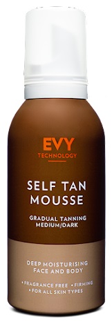 Evy Technology Self Tan Face and Body Mousse Medium/Dark i gruppen Brun utan sol hos Hudotekets Webshop (6942301670077)