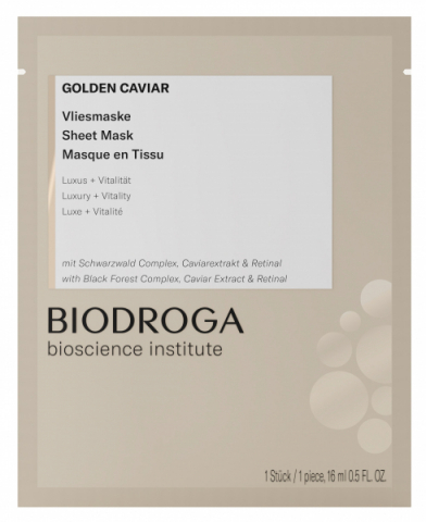 Biodroga Bioscience Institute Golden Caviar Sheet Mask | Ansiktsvård - Ansiktsmask | Apoteka