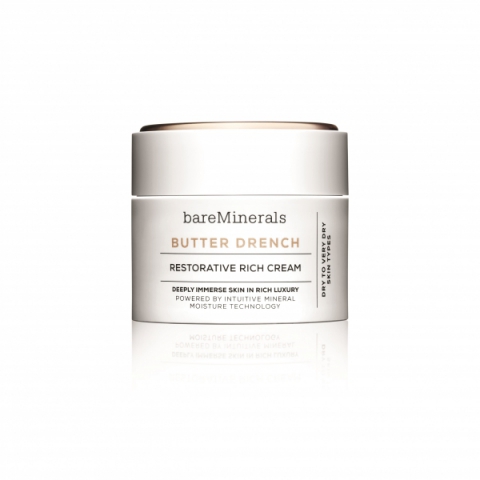 bareMinerals Skinsorials Butter Drench Restorative Rich Cream i gruppen Ansikte / Ansiktskräm / 24-h kräm / 24h-kräm för torr hud hos Hudotekets Webshop (78851)